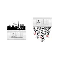 Artistic switchboard cover with a dancing girl motif RPC2326T25