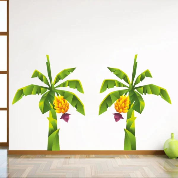 Banana tree design wall sticker RPC1198