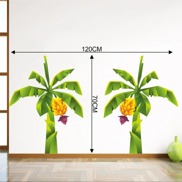 Banana tree wall sticker RPC1198