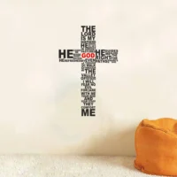 Bible quotes about jesus wall sticker RPC1676T38