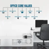 Business ethics quote wall sticker RPC1785T38