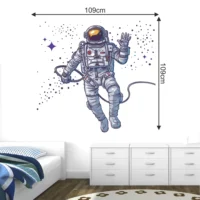 Celestial astronaut in space wall sticker RPC2186T38