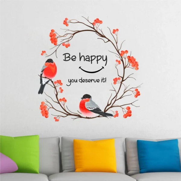 Claim your happiness wall design RPC1736T38