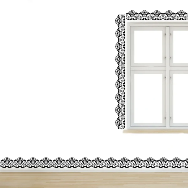 Corner border wall sticker to enhance the edges of your room RPCFS6020T25