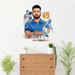 Cricket wall sticker featuring rohit sharma RPC2619T50