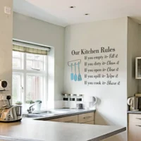 Decorative kitchen themed wall sticker RPC802