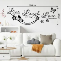 Decorative life quotes sticker for your wall NWD1001