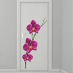 Decorative violet bloom wall sticker RPC510