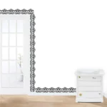 Decorative wall corner border sticker for adding style to your walls RPCFS6020T25