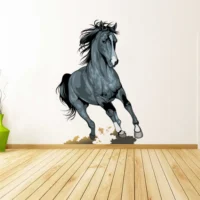 Dynamic running horse wall sticker RPC237