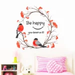 Embrace happiness you re worth it wall sticker RPC1736T38