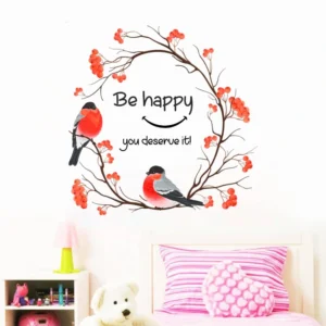 Embrace happiness you re worth it wall sticker RPC1736T38