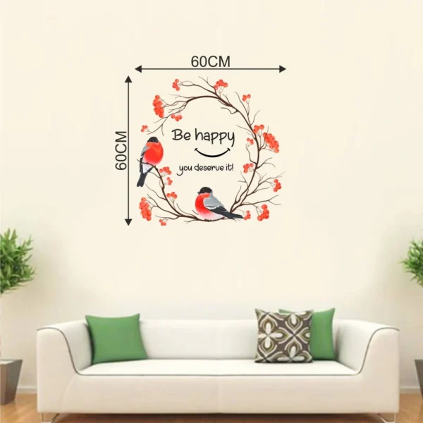 Feel the joy you deserve wall sticker RPC1736T38
