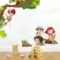 Fun activity themed wall sticker for kids RPC280