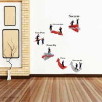 Goal oriented success diagram wall decal RPC1954T38