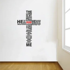 Inspirational jesus bible verses decal RPC1676T38