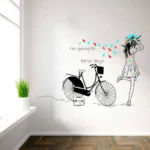 Inspirational journey to better days wall sticker RPC2039