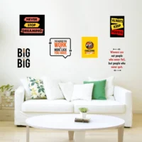 Inspirational life quotes wall sticker RPC2057T25