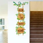 Inviting home themed wall decoration wall sticker RPC2335T38