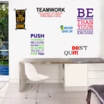 Motivational life enriching wall decal RPC2058T38