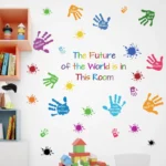 Motivational phrases for kids spaces wall sticker RPC2344T25