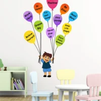 Motivational wall sticker for personal growth RPC1753T38