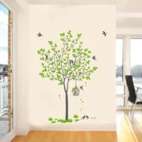 Nature wall sticker tree birds nest RPC1617