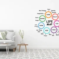 Pathway of life design wall sticker RPC1779T50