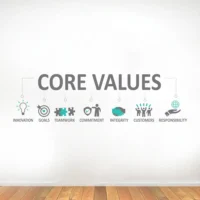 Professional principles quote wall sticker RPC2029