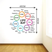 Road of life artistic wall sticker RPC1779T50