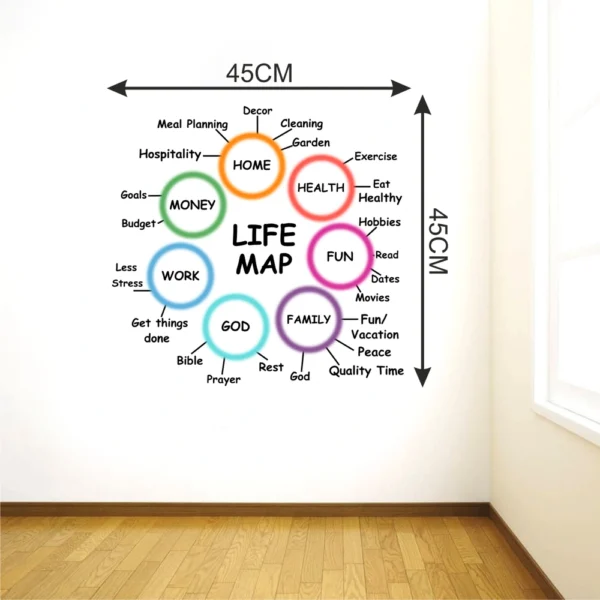Road of life artistic wall sticker RPC1779T50