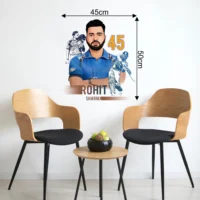 Rohit sharma inspired cricket wall sticker RPC2619T50