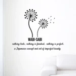 Serene dandelion design wall sticker RPC2365T50