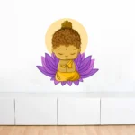 Spiritual baby buddha wall design RPC1890T50