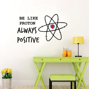 Stay optimistic wall sticker design RPC1780T50