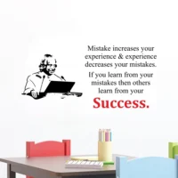 Success mantra by dr apj abdul kalam wall sticker RPC2613T50