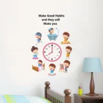Teach good habits for kids wall sticker RPC1950T38
