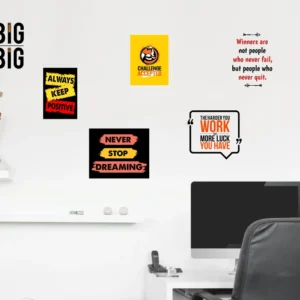 Uplifting motivational words wall sticker RPC2057T25