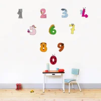 Wall sticker alphabets numbers combo RPC1278