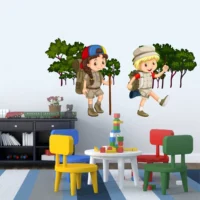 Wall sticker featuring a kids adventure story RPC282