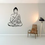 Wall sticker featuring buddha for a peaceful atmosphere RPWD1072D