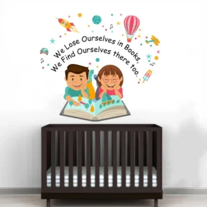 Wall sticker inspirational book quotes RPC1212