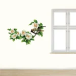 Wall sticker of a serene nature view with lush greenery RPCFS6014T38