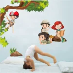 Wall sticker promoting kids activities RPC280