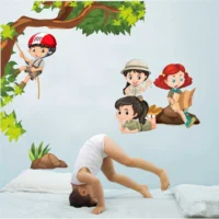 Wall sticker promoting kids activities RPC280