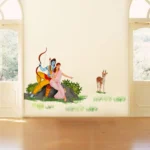 Wall sticker ram and seetha RPC1238