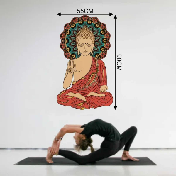 Zen inspired buddha peace wall sticker RPC205