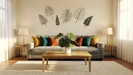 Living Room Wall Sticker Ideas To Wow Your Guests