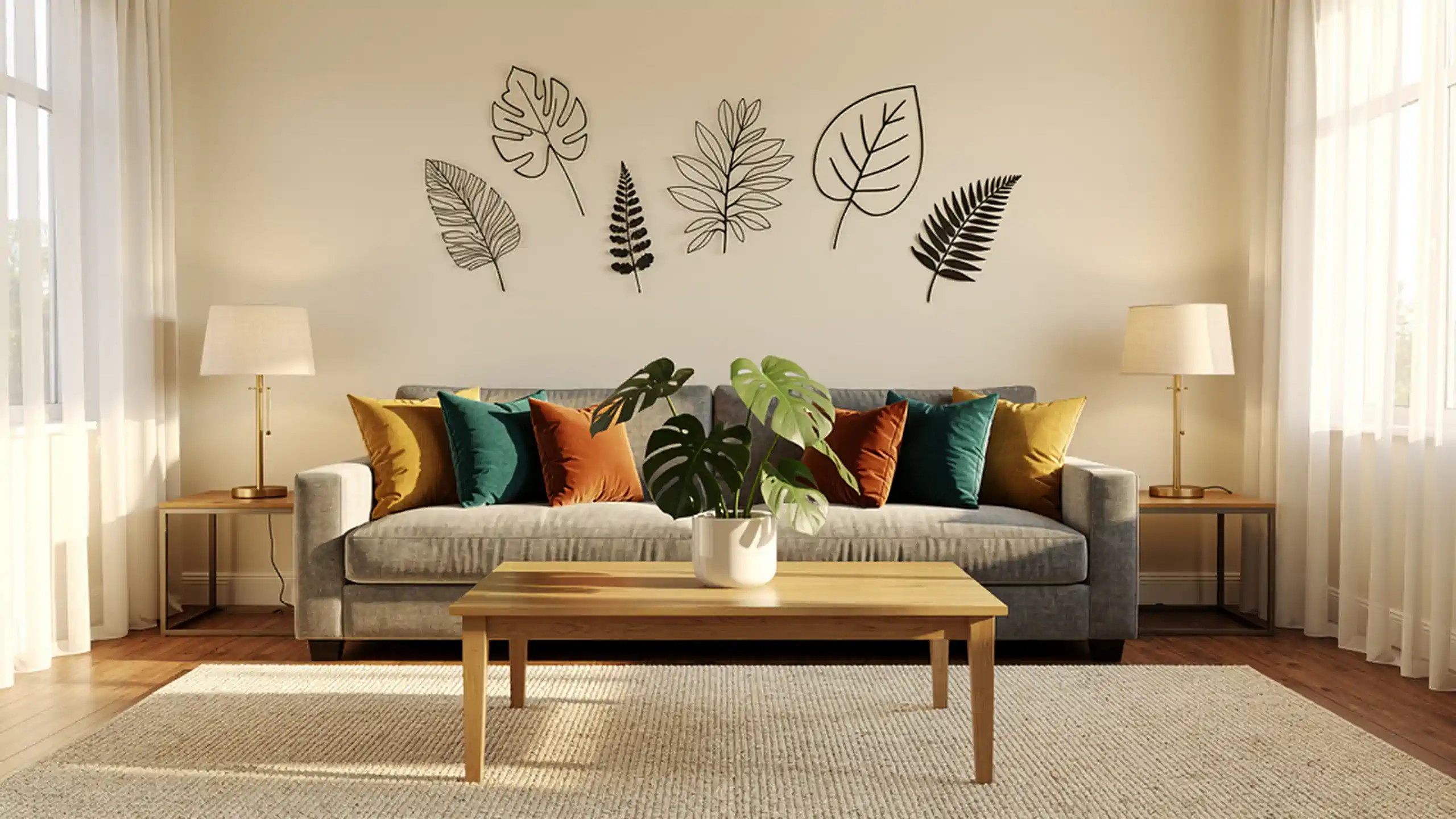 Living Room Wall Sticker Ideas To Wow Your Guests